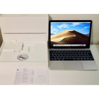 アップル(Apple)のMavBook 12 2017 i7 16GB 512GB シルバー CTO(ノートPC)