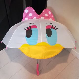 ディズニー(Disney)のデイジー　ピンクリボン傘　47cm(傘)