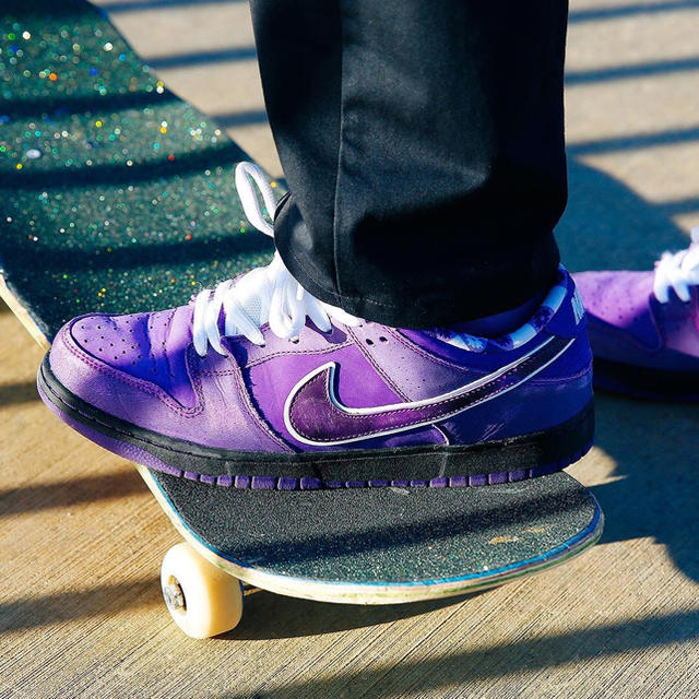 NIKE(ナイキ)のNIKE SB DUNK LOW PURPLE lobster 【28.5】 メンズの靴/シューズ(スニーカー)の商品写真