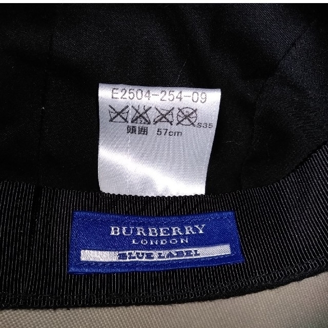 BURBERRY BLUE LABEL(バーバリーブルーレーベル)のBurberry（バーバリー）ブルーレーベル  ハンチング帽 レディースの帽子(ハンチング/ベレー帽)の商品写真