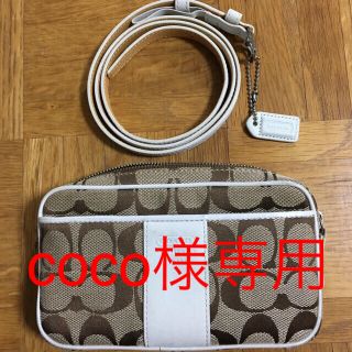 コーチ(COACH)のCOACH コーチ ウエスト ポーチ(ボディバッグ/ウエストポーチ)