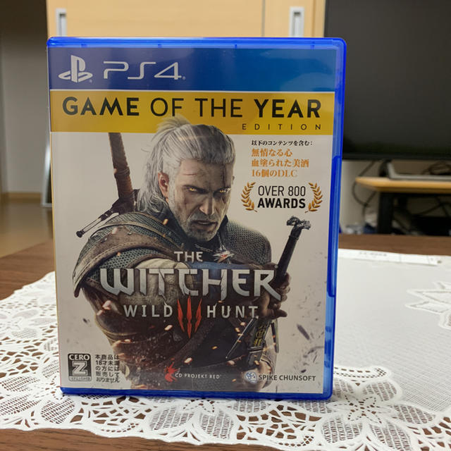 PlayStation4(プレイステーション4)のウィッチャー3 ワイルドハント Game of the year edition エンタメ/ホビーのゲームソフト/ゲーム機本体(家庭用ゲームソフト)の商品写真