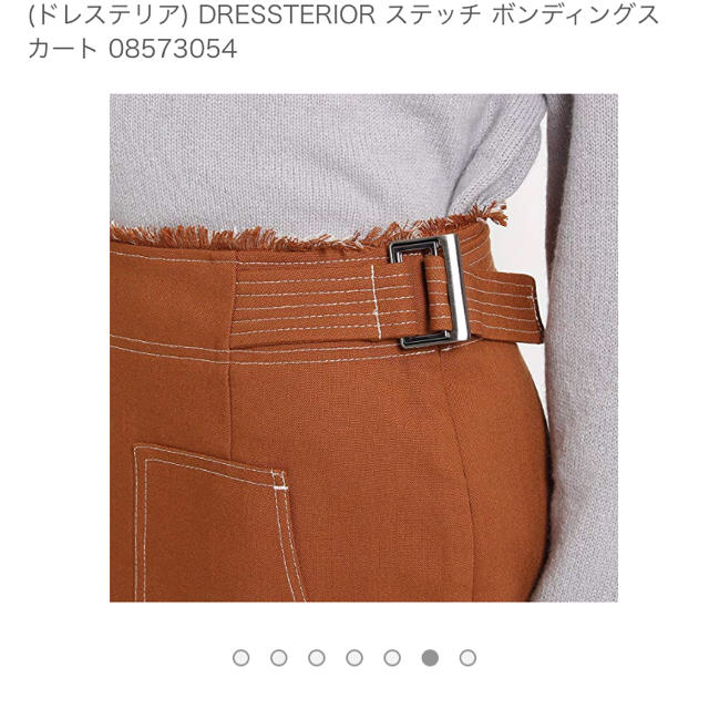 DRESSTERIOR(ドレステリア)のドレステリア  ステッチ ボンディングスカート レディースのスカート(ロングスカート)の商品写真