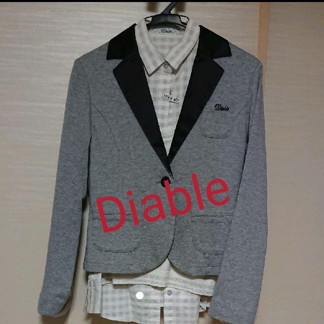 Diable(ディアブル)の値下げしました☆Diable☆ジャケット･ブラウス･ベスト3点set キッズ/ベビー/マタニティのキッズ服女の子用(90cm~)(ドレス/フォーマル)の商品写真