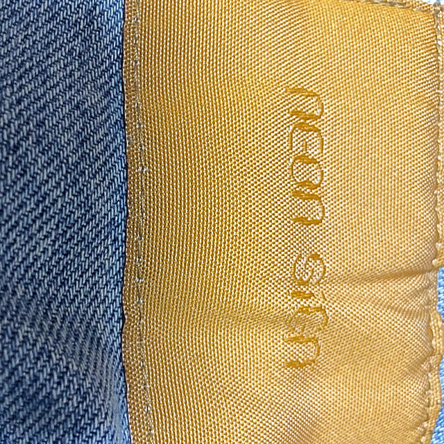 UNUSED(アンユーズド)のNEON SIGN WIDE DENIM SLACKS メンズのパンツ(デニム/ジーンズ)の商品写真