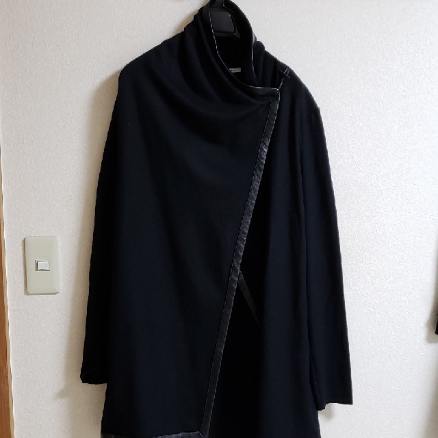 HELMUT LANG ヘルムートラング ウール ロングカーディガン　薄手コート39s