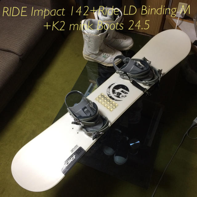 RIDE - RIDE Impact 142 スノーボードの通販 by ONLine @Digital