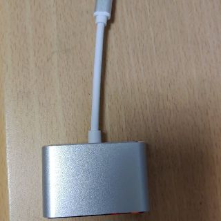 USB type C HDMI  VGA変換アダプターケーブル 新品(PC周辺機器)