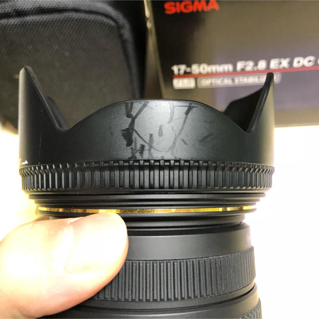 SIGMA(シグマ)のLika様専用 SIGMA 17-50mm f2.8 canon用 スマホ/家電/カメラのカメラ(レンズ(ズーム))の商品写真