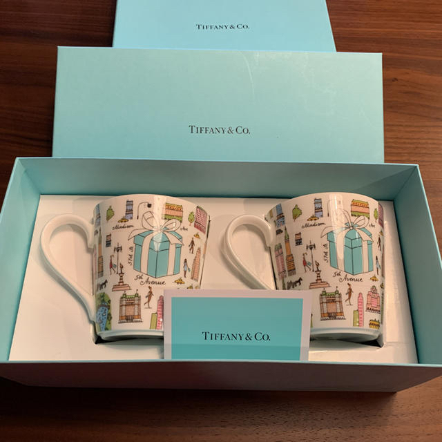 Tiffany & Co.(ティファニー)のティファニー マグカップ 新品未使用 インテリア/住まい/日用品のキッチン/食器(グラス/カップ)の商品写真