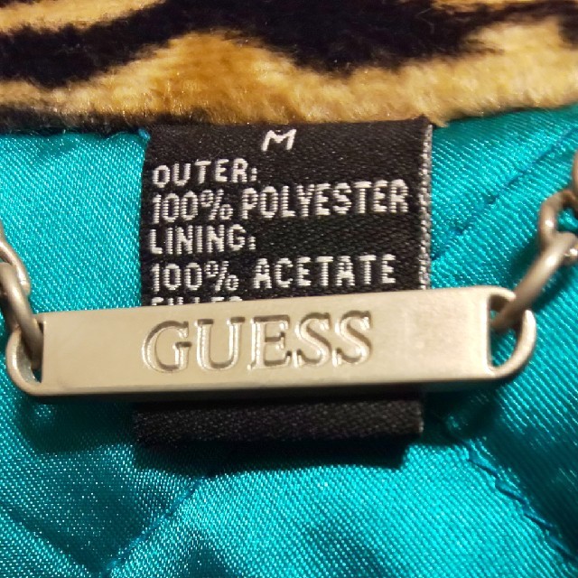 GUESS(ゲス)のGUESS豹柄コート(*≧ｖ≦) レディースのジャケット/アウター(ロングコート)の商品写真