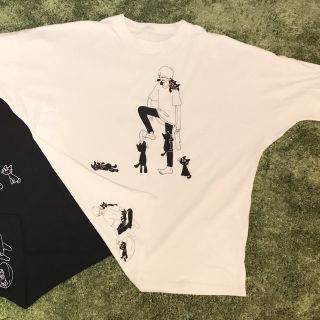 キヨ猫Tシャツ（ホワイト）の通販 by ちほ's shop｜ラクマ