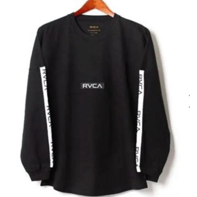 RVCA(ルーカ)のRVCA テープロゴ ロンT メンズのトップス(Tシャツ/カットソー(七分/長袖))の商品写真