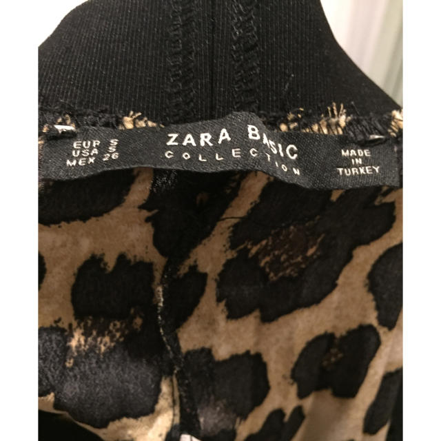 ZARA(ザラ)のザラ スカート レオパード柄 レディースのスカート(ひざ丈スカート)の商品写真