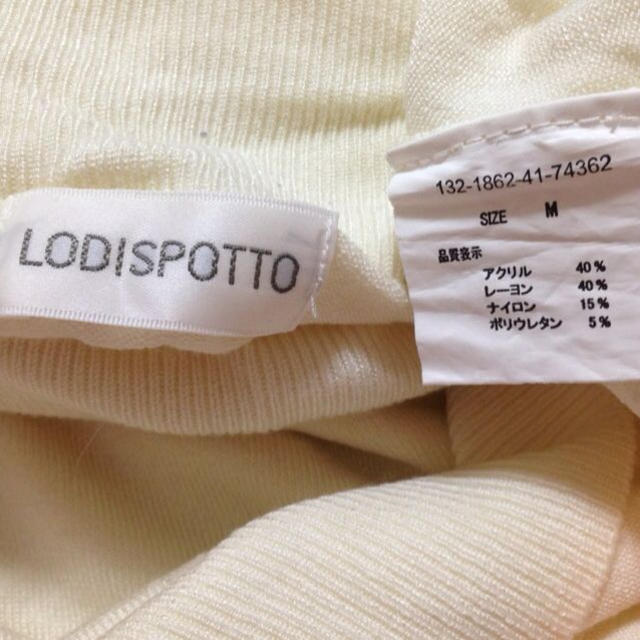LODISPOTTO(ロディスポット)の🎀LODIネックレス風タートル🎀 レディースのトップス(ニット/セーター)の商品写真