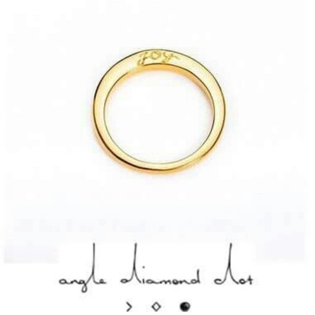 Angle Daiamond Dot♣JOY MANTRA RING♣