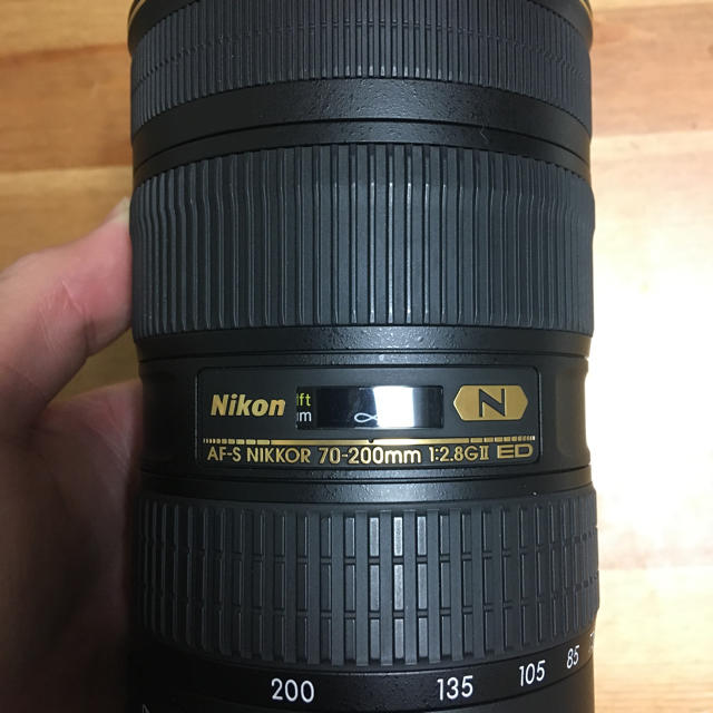 Nikon(ニコン)のNIKKOR 70-200mm F2.8 G ED VR II スマホ/家電/カメラのカメラ(レンズ(ズーム))の商品写真