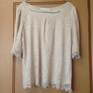 ロペ(ROPE’)のレースカットソー♡(Tシャツ(長袖/七分))