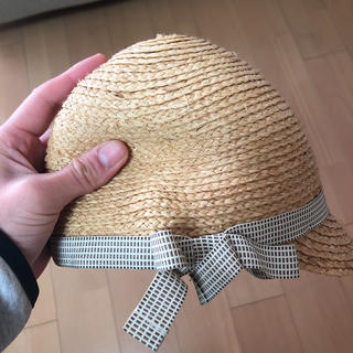 ムジルシリョウヒン(MUJI (無印良品))の無印 子供用麦わら帽子(帽子)