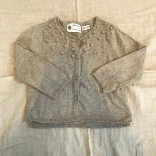 ザラキッズ(ZARA KIDS)のぽこぽこニットカーディガン zarababy zarakids 92ザラベビー(カーディガン)