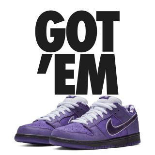 ナイキ(NIKE)のNike dunk sb low purple lobster(スニーカー)