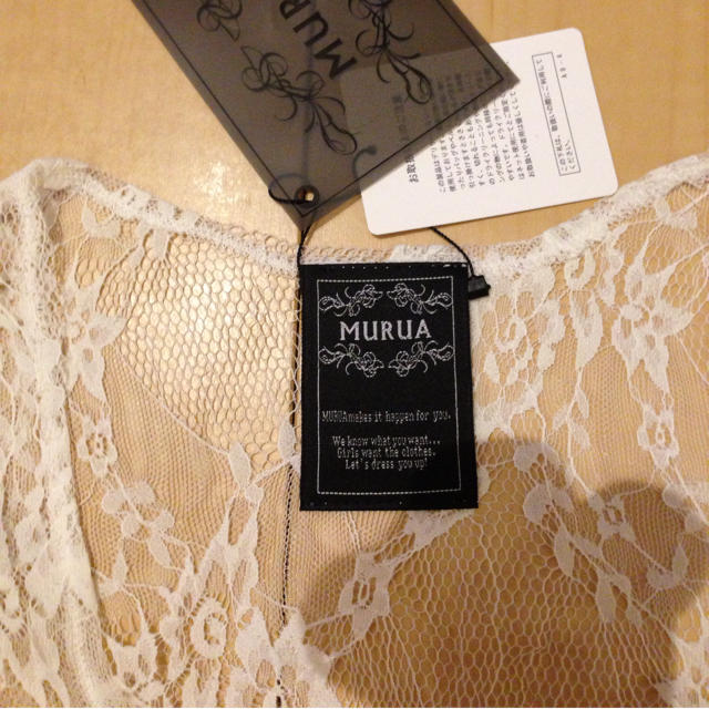 MURUA(ムルーア)のMURUA♡レースタンク レディースのトップス(タンクトップ)の商品写真