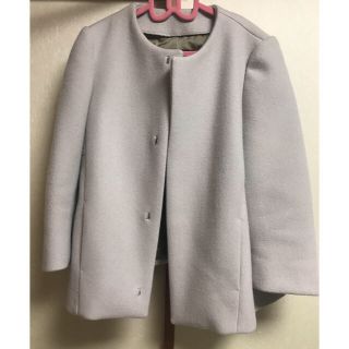 ドゥロワー グレー ノーカラージャケット(レディース)の通販 20点 クーポン最安値 Drawer ドゥロワー ノーカラーペプラムジャケット サイズ 36 グレージュ ノーカラージャケット