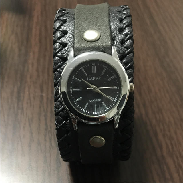 レザーブレスウォッチ 腕時計の通販 by もちこ67's shop｜ラクマ