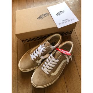 ヴァンズ(VANS)のラスト1点 新品 オールドスクール ベージュ 24cmVANS CONVERSE(スニーカー)