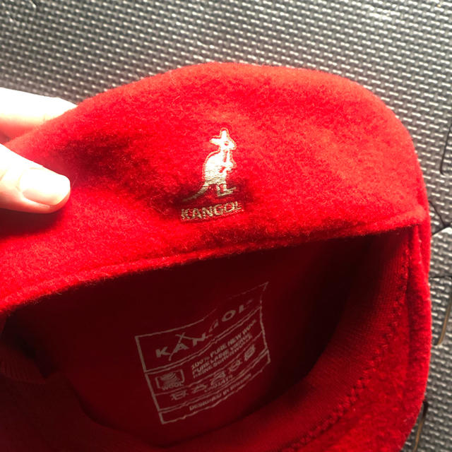 KANGOL(カンゴール)のkangol  ハンチング 504 赤 L メンズの帽子(ハンチング/ベレー帽)の商品写真