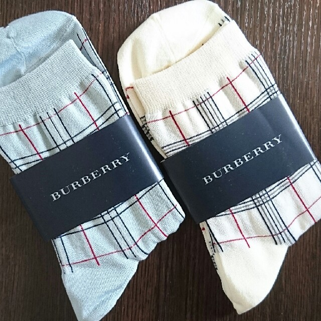 BURBERRY(バーバリー)のBURBERRYレディース靴下22〜24㎝ レディースのレッグウェア(ソックス)の商品写真