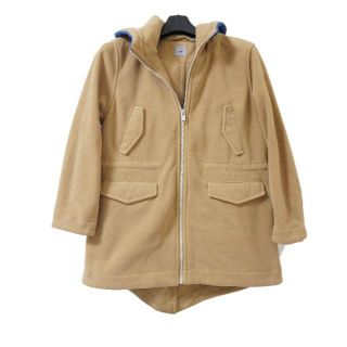 ユニクロ(UNIQLO)のUNIQLO×UNDERCOVER　フリースコート　130　キャメル　/18(コート)