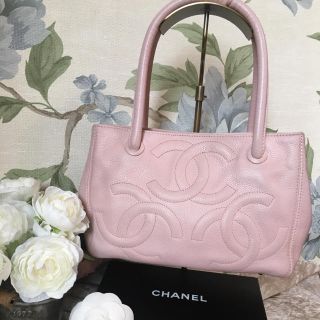 シャネル(CHANEL)の美品 正規品 シャネル CHANEL トリプルココ ハンドバッグ(トートバッグ)