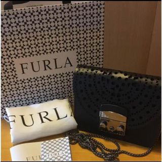 kぴ様 専用 FURLA メトロポリス 黒(ショルダーバッグ)