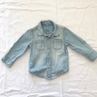 ベビーギャップ(babyGAP)のbaby gap デニムシャツ(シャツ/カットソー)