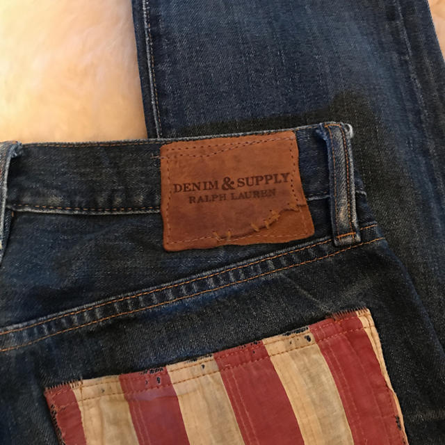 Denim & Supply Ralph Lauren(デニムアンドサプライラルフローレン)のデニム＆サプライ ポケットアメリカ星条旗 ジーンズ メンズのパンツ(デニム/ジーンズ)の商品写真