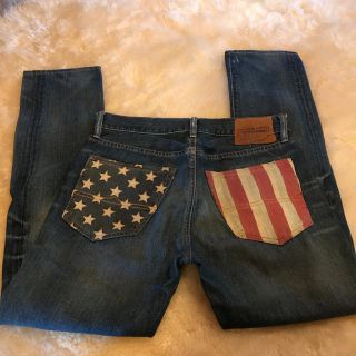 デニムアンドサプライラルフローレン(Denim & Supply Ralph Lauren)のデニム＆サプライ ポケットアメリカ星条旗 ジーンズ(デニム/ジーンズ)