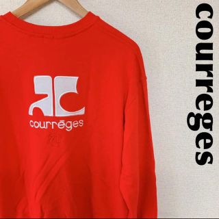 ＜新品未使用＞ courreges  クレージュ　トレーナー　赤