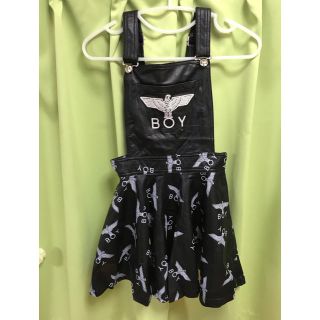 ボーイロンドン(Boy London)のBOYLONDONサロペットスカート(ミニスカート)