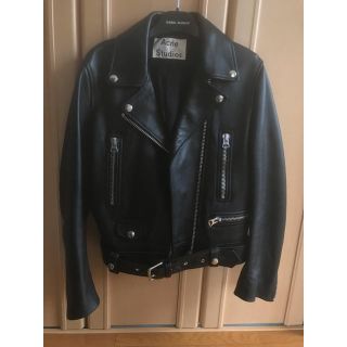 アクネ(ACNE)のAcneStudios mock 人気定番 ライダース(ライダースジャケット)