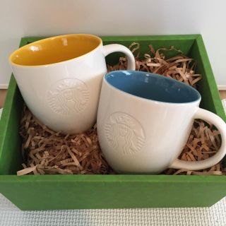 スターバックスコーヒー(Starbucks Coffee)の新品‼️スターバックス★ペアマグカップ(グラス/カップ)