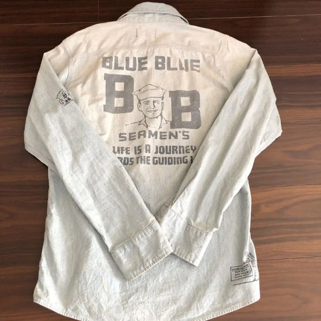BLUE BLUE(ブルーブルー)のBLUEBLUE デニムシャツ サイズ1 メンズのトップス(シャツ)の商品写真