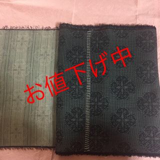 紬風、着尺、小紋反物（中古品）(着物)