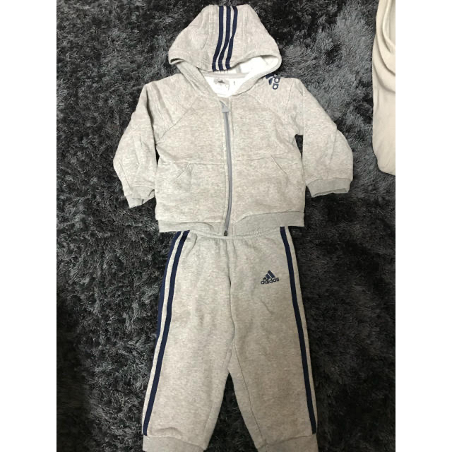 adidas(アディダス)の※値下げ adidas ベビー セットアップ キッズ/ベビー/マタニティのベビー服(~85cm)(その他)の商品写真