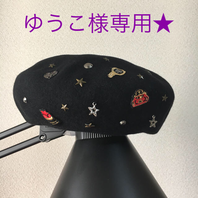 ANNA SUI(アナスイ)のゆうこ様専用★ ANNA SUI ベレー帽 レディースの帽子(ハンチング/ベレー帽)の商品写真