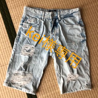 ベルシュカ(Bershka)のBershka♡メンズデニムハーフパンツ(デニム/ジーンズ)