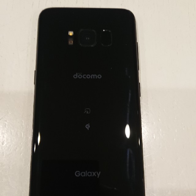 SAMSUNG(サムスン)のジャスティス八千代様専用 美品！ galaxy s8 ブラック docomo スマホ/家電/カメラのスマートフォン/携帯電話(スマートフォン本体)の商品写真