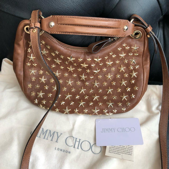 素晴らしい価格 JIMMY CHOO CHOOミニショルダーバッグ 正規JIMMY ...