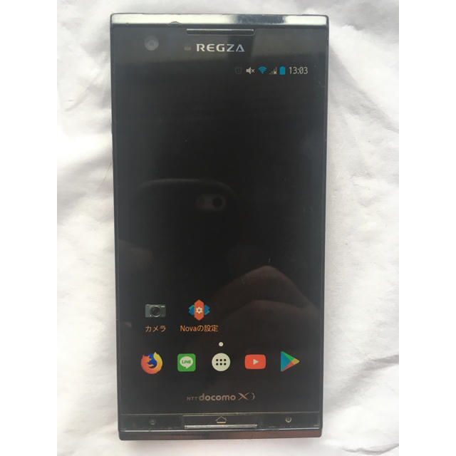 ANDROID(アンドロイド)のドコモ REGZA Android スマホ/家電/カメラのスマートフォン/携帯電話(スマートフォン本体)の商品写真