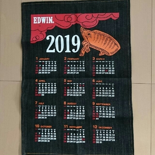 エドウィン(EDWIN)のゆうたん様   エドウィン カレンダー2019(カレンダー/スケジュール)